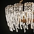 Ice Spring Chandelier: Elegant Frozen Glow 3D model small image 3