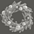 Festive Holiday Wreath with Toys & Pine Cones 3D model small image 5