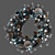 Festive Holiday Wreath with Toys & Pine Cones 3D model small image 9