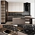 Sleek Kitchen Upgrade: Modern65 3D model small image 1