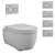 Geberit iCon Wall-Mounted Toilet: Sleek Design & Efficient Flushing 3D model small image 6