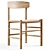 Fredericia J39 Mogensen Chair: Stylish and Functional 3D model small image 1