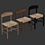 Fredericia J39 Mogensen Chair: Stylish and Functional 3D model small image 7