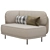 Modern NUMERAL Sofa 3D model small image 2