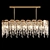 Elegant Ice Plates Chandelier 3D model small image 8