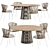 Sophie Ola Dining Set 3D model small image 5