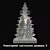 Festive Christmas Decor Set 3D model small image 1