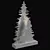 Festive Christmas Decor Set 3D model small image 12