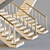 Rustic Wooden Stairs for Home 3D model small image 2