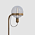 Braxton Brass Floor Lamp 3D model small image 2