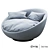 Modern Armchair: Sleek Design & Comfort 3D model small image 3