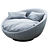 Modern Armchair: Sleek Design & Comfort 3D model small image 9