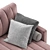 Elegant Corner Sofa: Markful 3D model small image 4