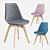 Frankfurt Velvet Chair: Elegant and Comfortable 3D model small image 1