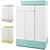 3D Wardrobe: Stylish and Practical Storage Solution 3D model small image 1