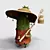 Desert Cowboy Cactus Figurine 3D model small image 1