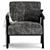 Eichholtz Greta Armchair: Stylish and Compact 3D model small image 4