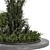 Outdoor Garden Set 360: Bush & Tree 3D model small image 4