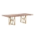 Hayes 94" Rectangular Dining Table - Elegant and Functional 3D model small image 1