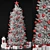 Christmas Bliss: White Festive Tree 3D model small image 1