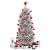 Christmas Bliss: White Festive Tree 3D model small image 2