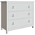 Ellipsefurniture Wood Dresser 3D model small image 3