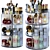 Beauty Essentials Kit: Cosmetics, Perfume, Lipstick 3D model small image 1