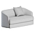 Covent 2 Seater Sofa: Contemporary Comfort by New Works 3D model small image 2