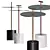 Elegant Handler Side Table 3D model small image 1