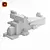 Suprematist Architecton Sculpture 3D model small image 2