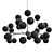 Berry Branch White Ball Chandelier 3D model small image 2