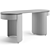 Sleek Parsek Desk: Modern Simplicity 3D model small image 7