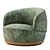 Stylish Orbit Armchair 3D model small image 2