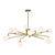 Modern Glass Chandelier: Lampatron PROTON 12 3D model small image 2