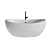 Luxury Freestanding Bathtub Abber 3D model small image 2