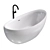 Luxury Freestanding Bathtub Abber 3D model small image 5