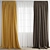 Polygonal Curtain 3D Model 3D model small image 1