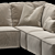 Gamma Sacai: Elegant Designer Sofa 3D model small image 13