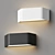 Asgard LED Wall Sconce: Sleek and Natural 3D model small image 3