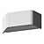 Asgard LED Wall Sconce: Sleek and Natural 3D model small image 4