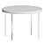 Groove Round Dining Table 3D model small image 2