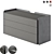 Pianca Chloe: Stylish Chest of Drawers 3D model small image 4