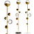 Shakuff Bloom: Elegant Floral Floor Lamp 3D model small image 1