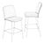 Mixu Barstool: Contemporary Elegance for Any Space 3D model small image 1