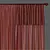 Sleek Curtain Design 3D model small image 5