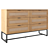 Stylish Scandinavian 6-Drawer Chest 3D model small image 1