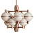 Andros Suspension Lamp: Sleek and Modern Lighting Fixture 3D model small image 1