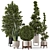 Ferm Living Bau Pot Large - Indoor Plants 3D model small image 5