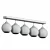 Elegant Linear Pendant Light Set 3D model small image 2