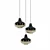 Elegant Glass Pendant Light 3D model small image 2